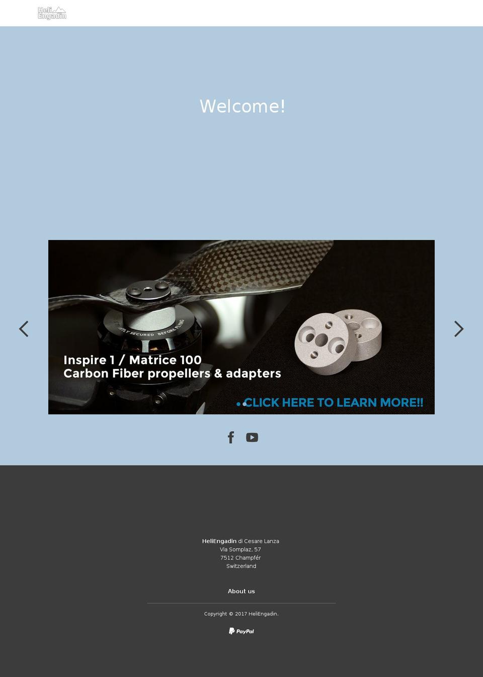 basel Shopify theme site example heliengadin.com