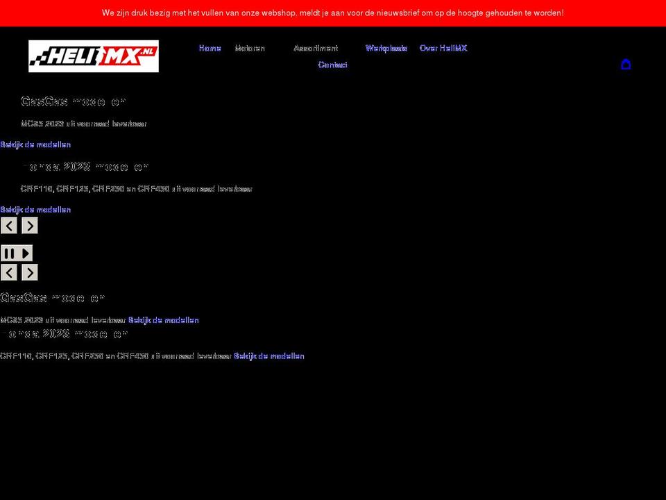 helimx.nl shopify website screenshot
