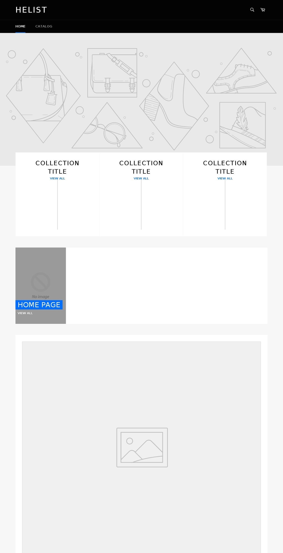helist.com shopify website screenshot