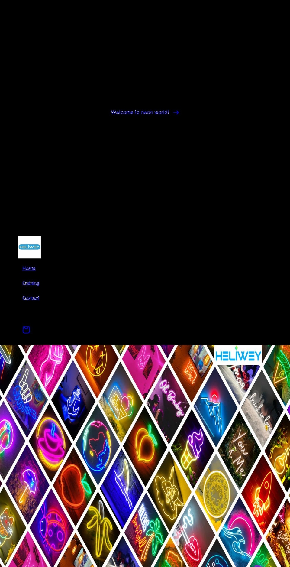 heliwey.com shopify website screenshot