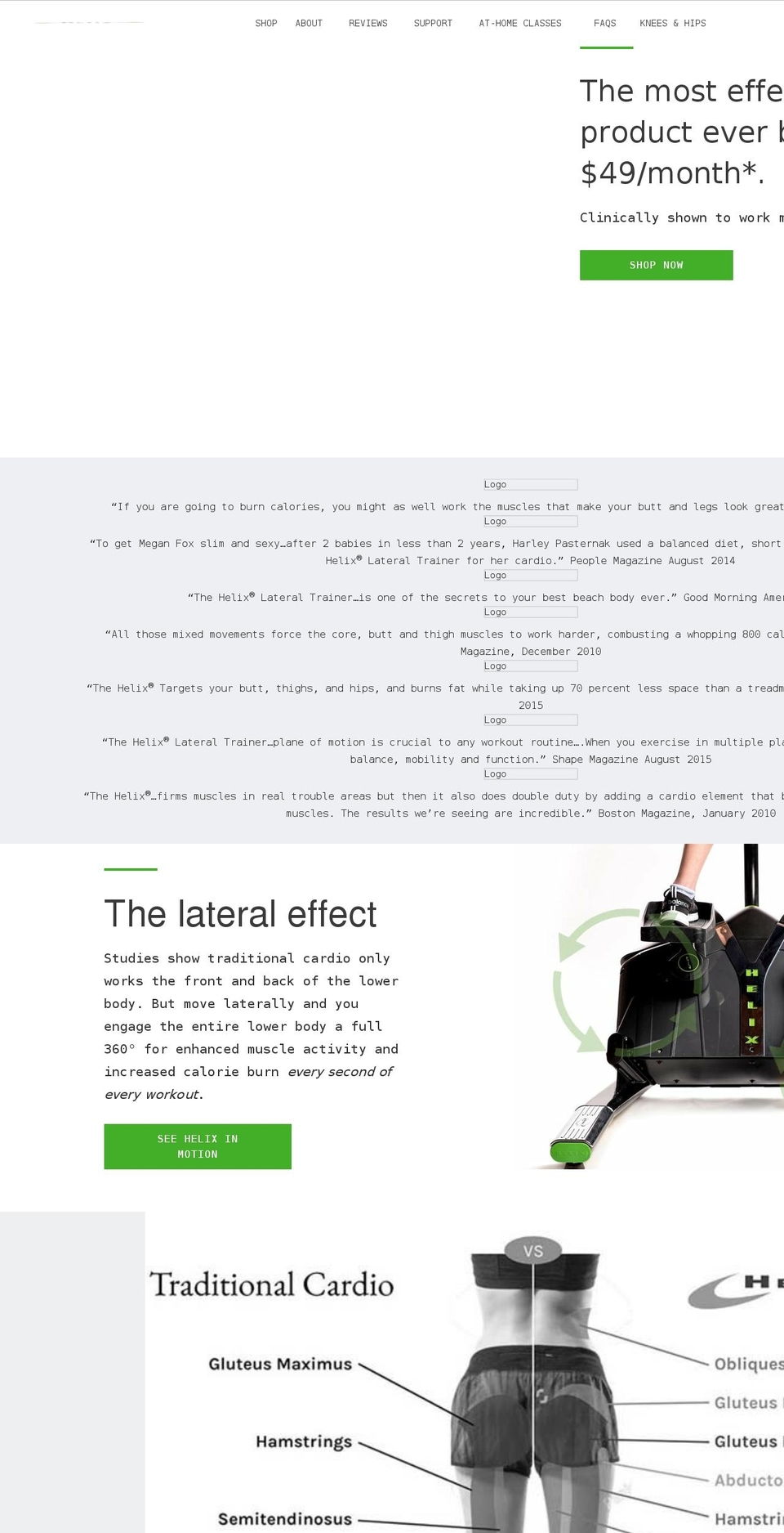 helixco.myshopify.com shopify website screenshot