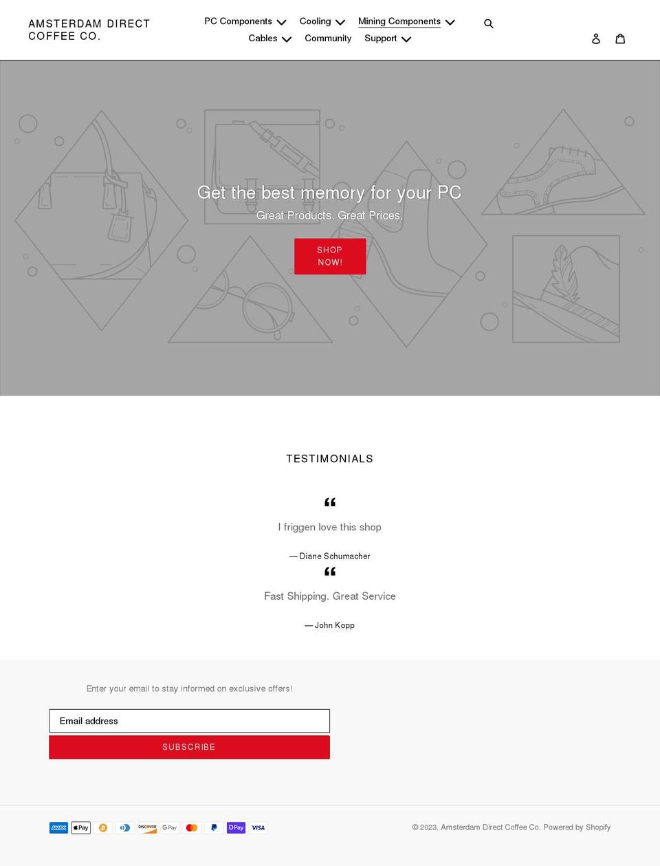 hellioninc.myshopify.com shopify website screenshot