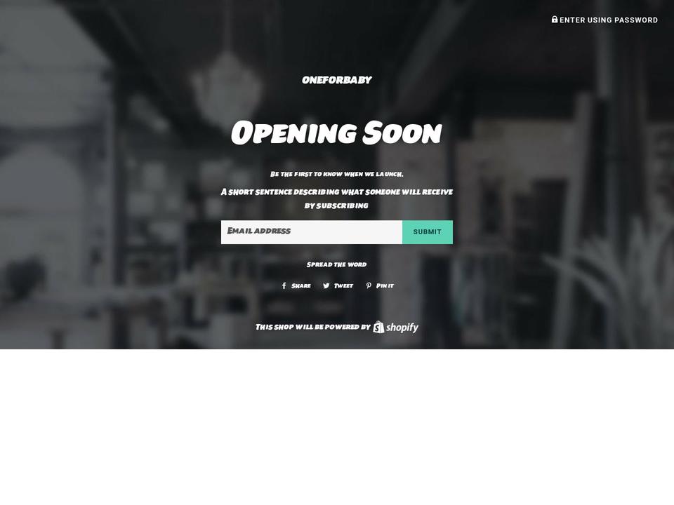 hellobabyshower.com — Shopify storefront screenshot