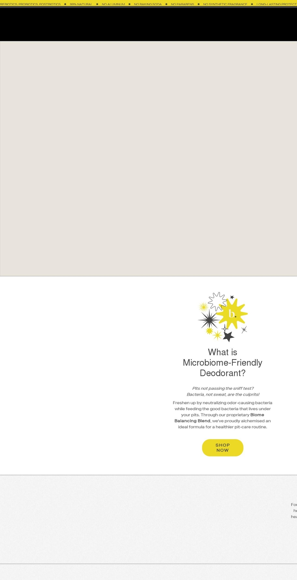 hellobiotic.com shopify website screenshot