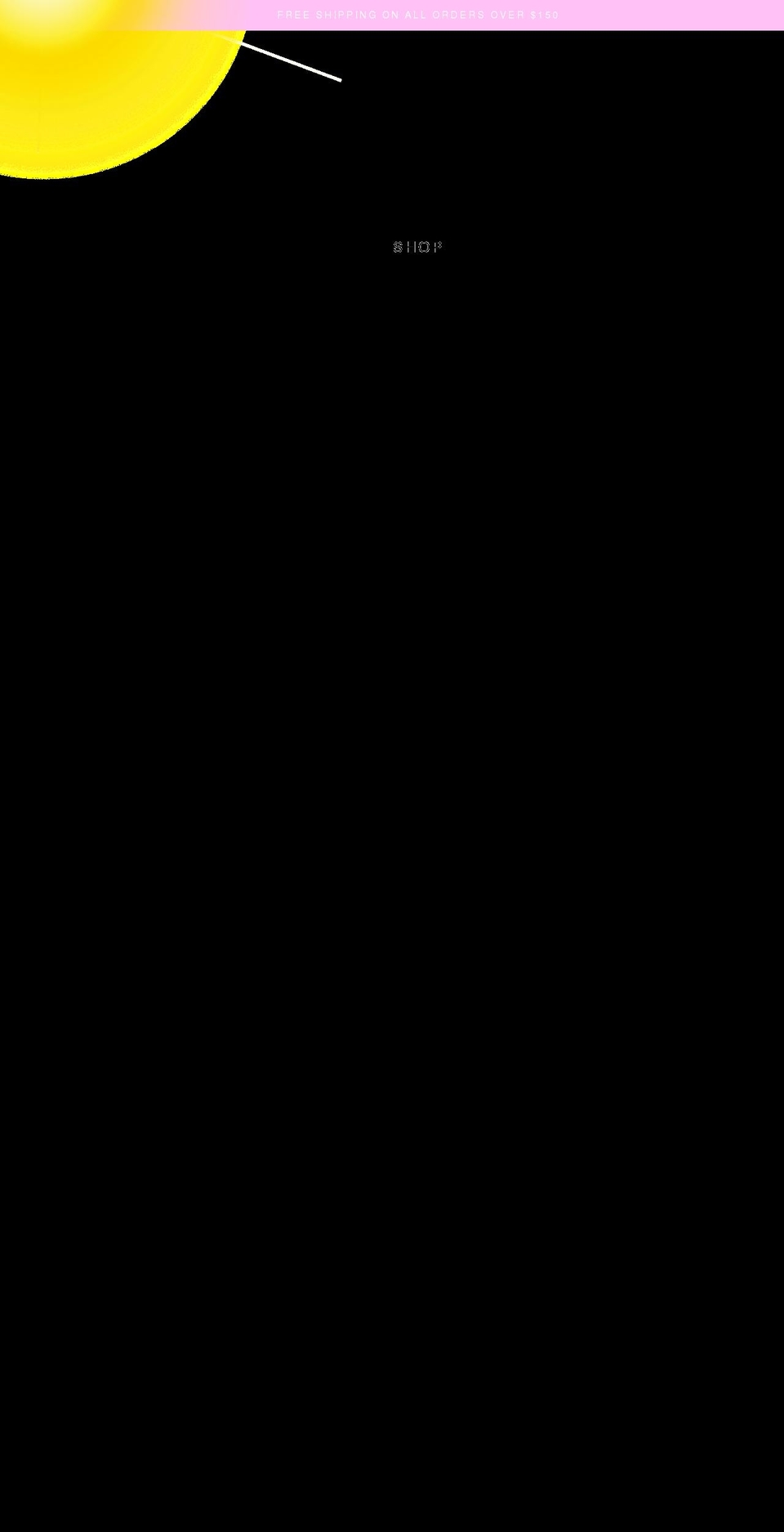 helloblackchild.com shopify website screenshot