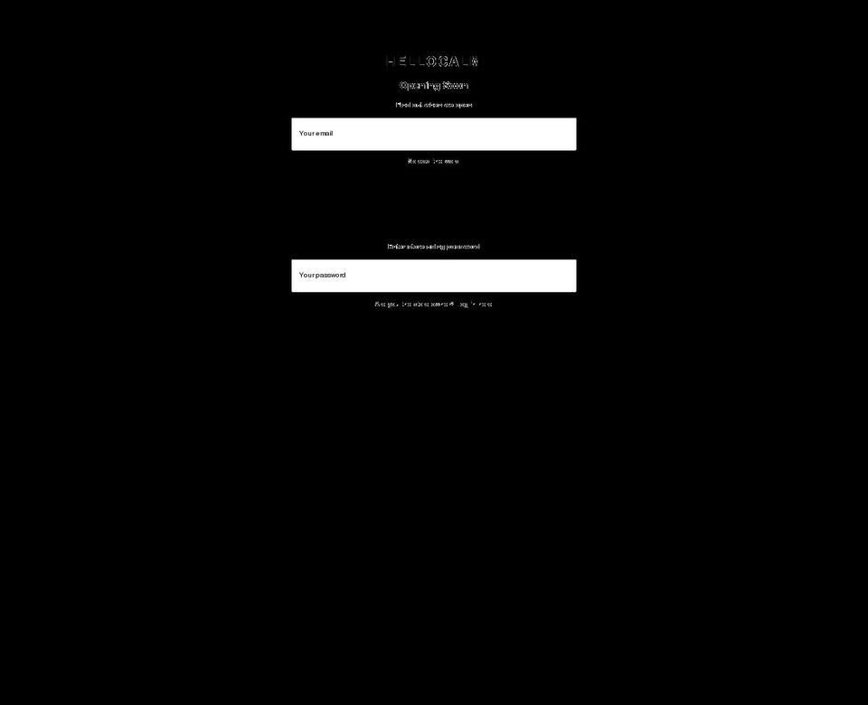 hellocalm.shop shopify website screenshot