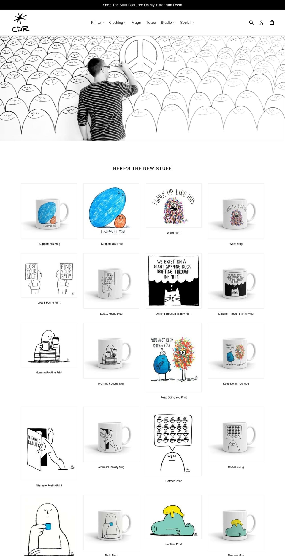 hellocdr.com shopify website screenshot