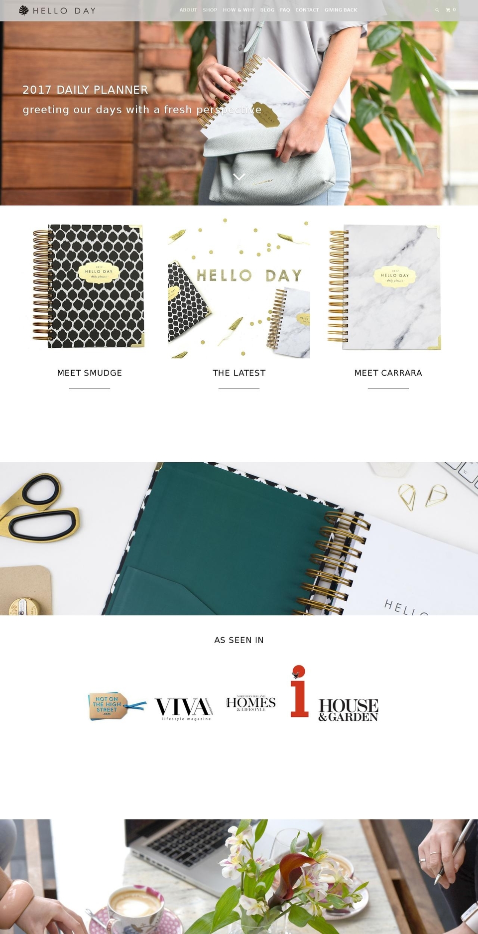 hellodayplanner.com shopify website screenshot