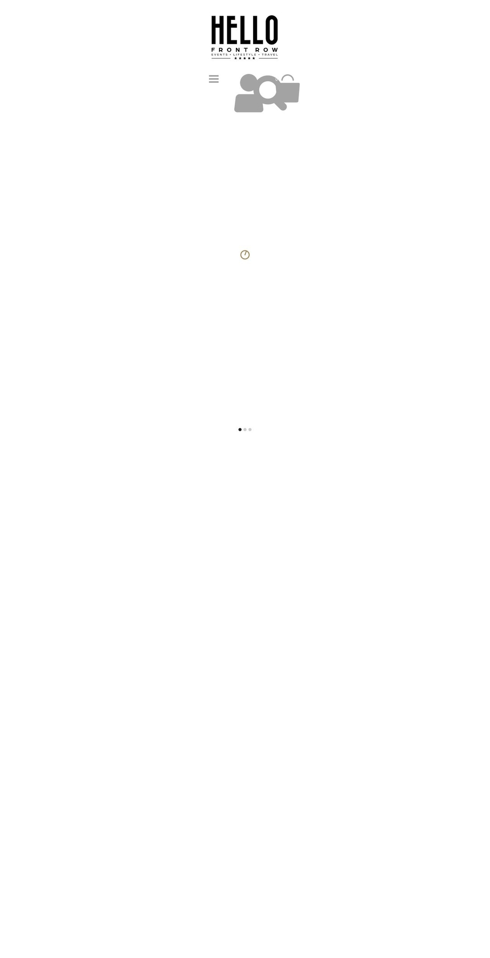 hellofrontrow.com shopify website screenshot