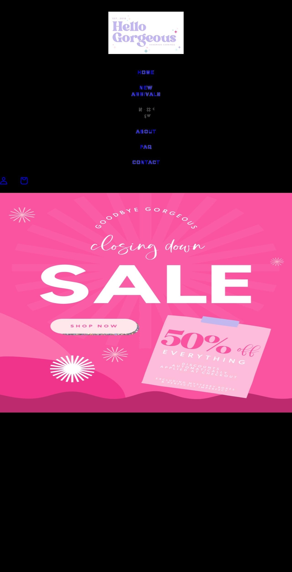 hellogorgeousdesigns.com.au shopify website screenshot