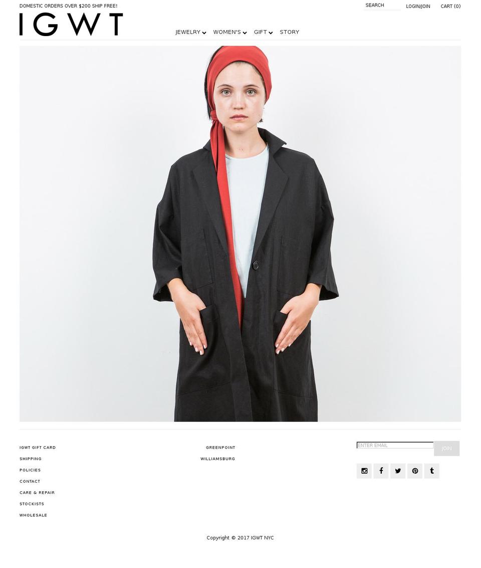 helloigwt.com shopify website screenshot