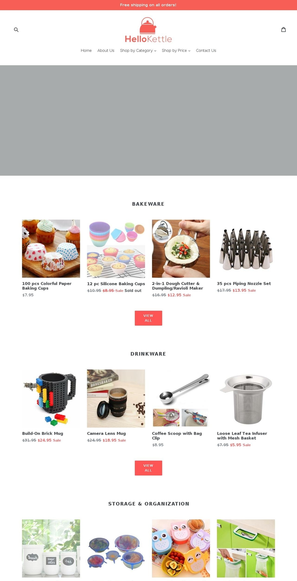 hellokettle.com shopify website screenshot