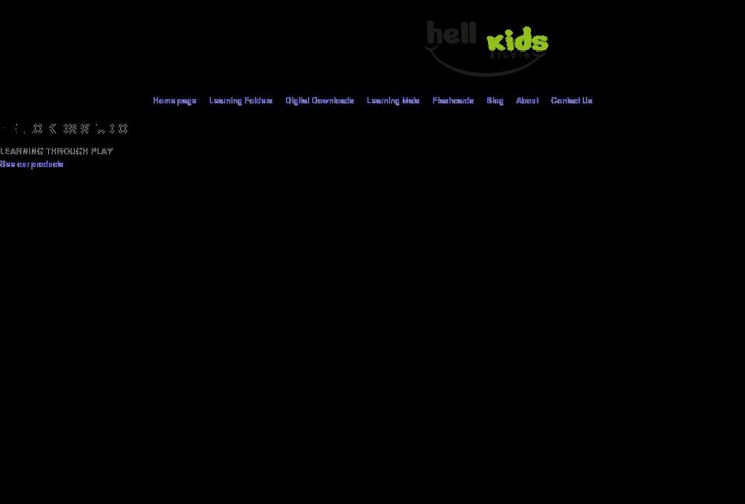hellokidsstudio.com shopify website screenshot