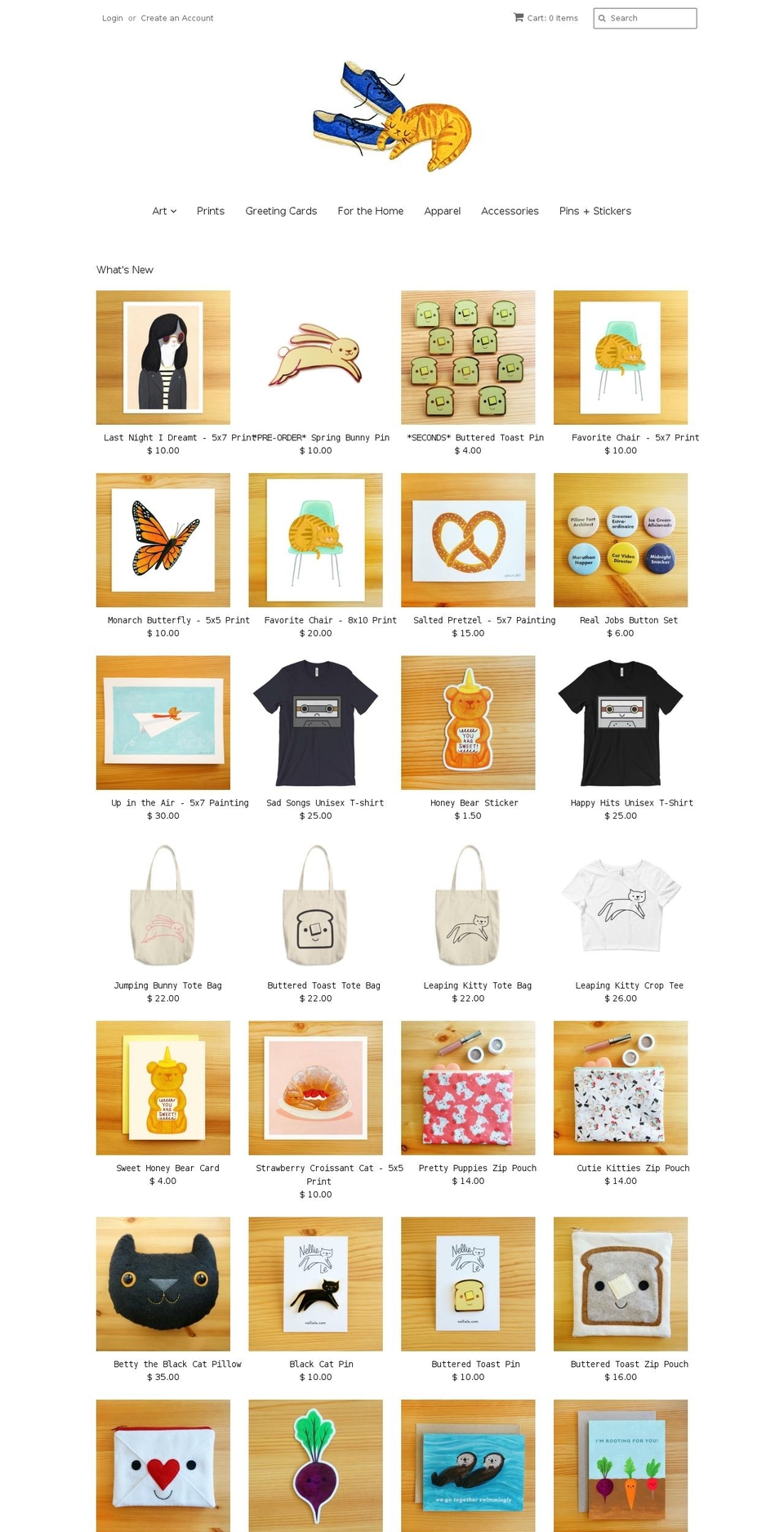 helloquiettiger.com shopify website screenshot
