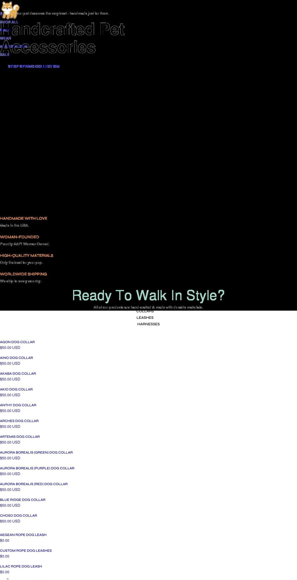 helloshibe.com — Shopify storefront screenshot