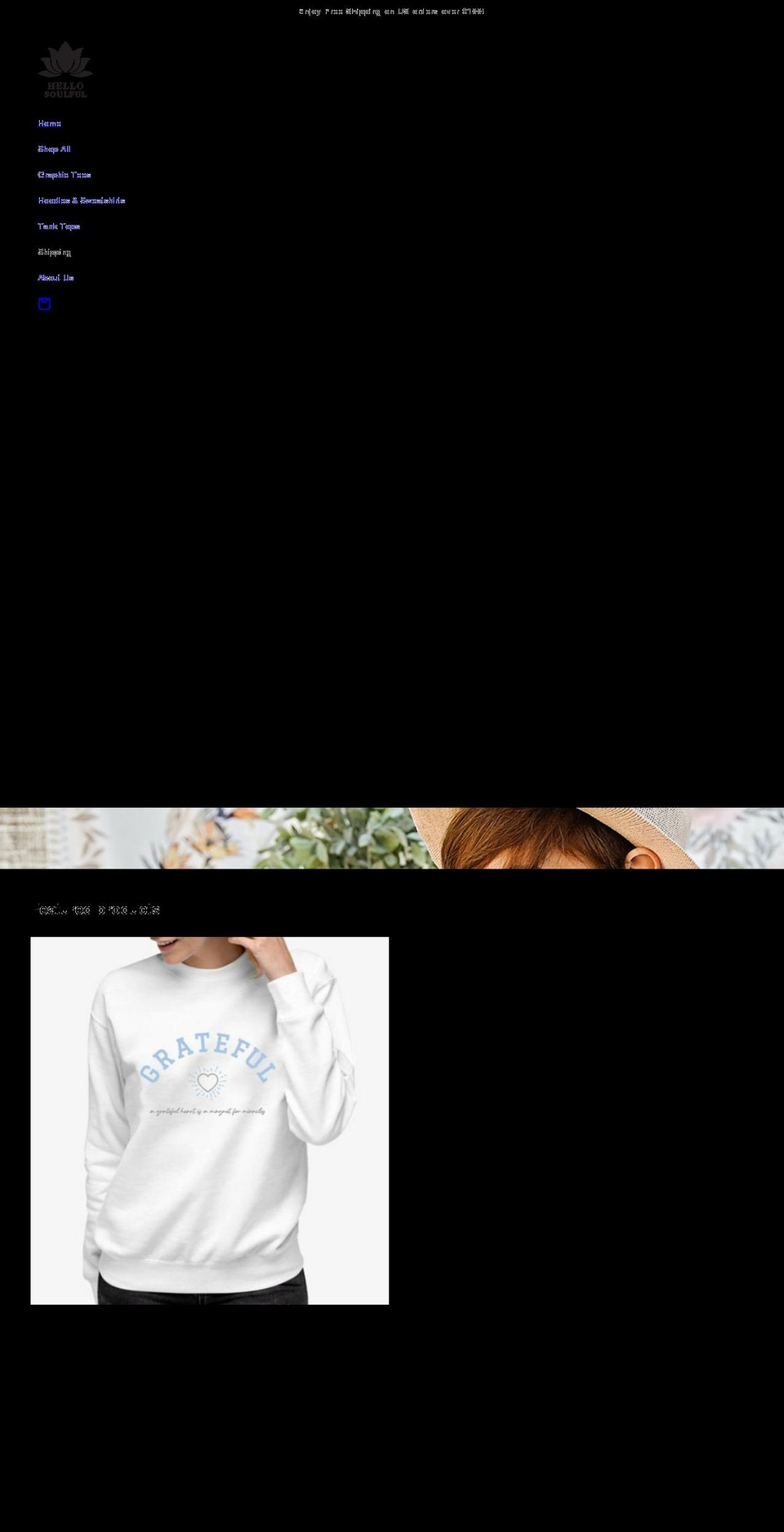 hellosoulful.com shopify website screenshot