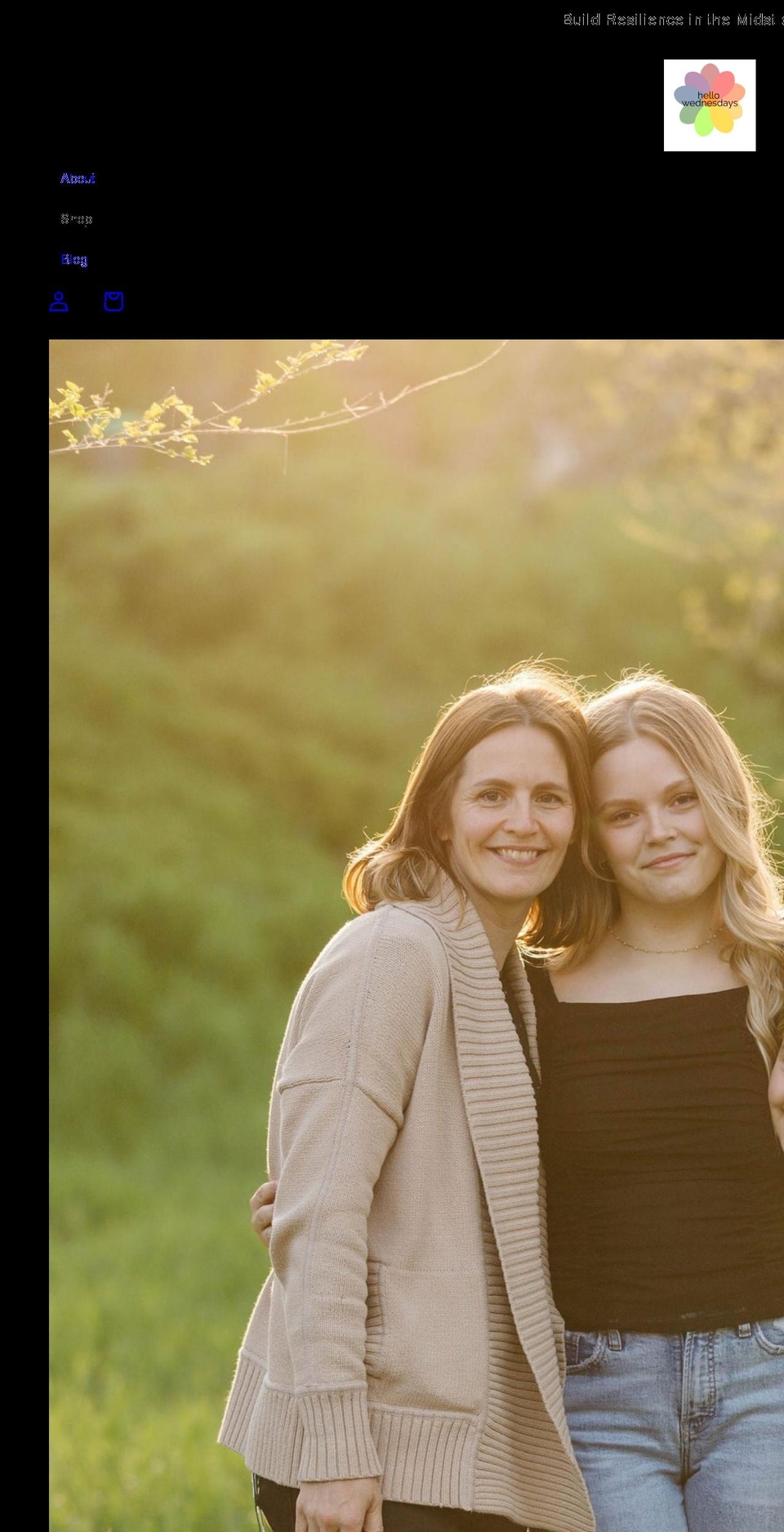 hellowednesdays.com shopify website screenshot