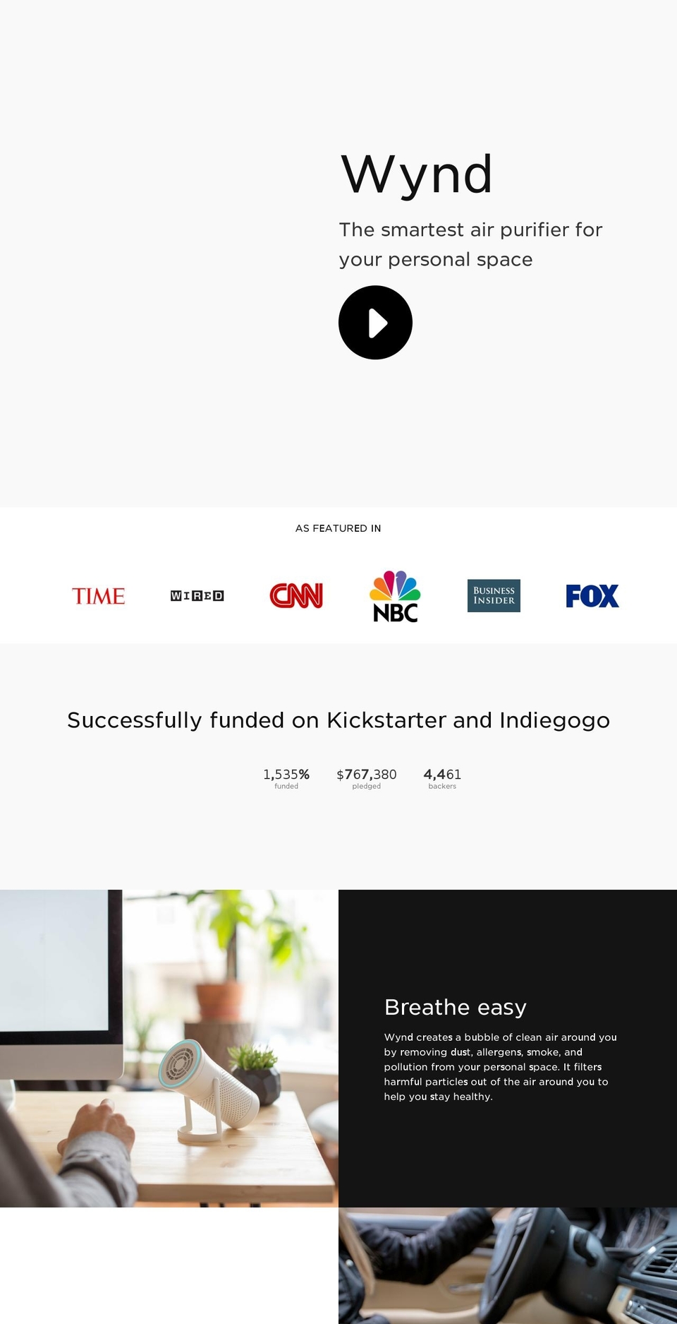 hellowynd.com shopify website screenshot