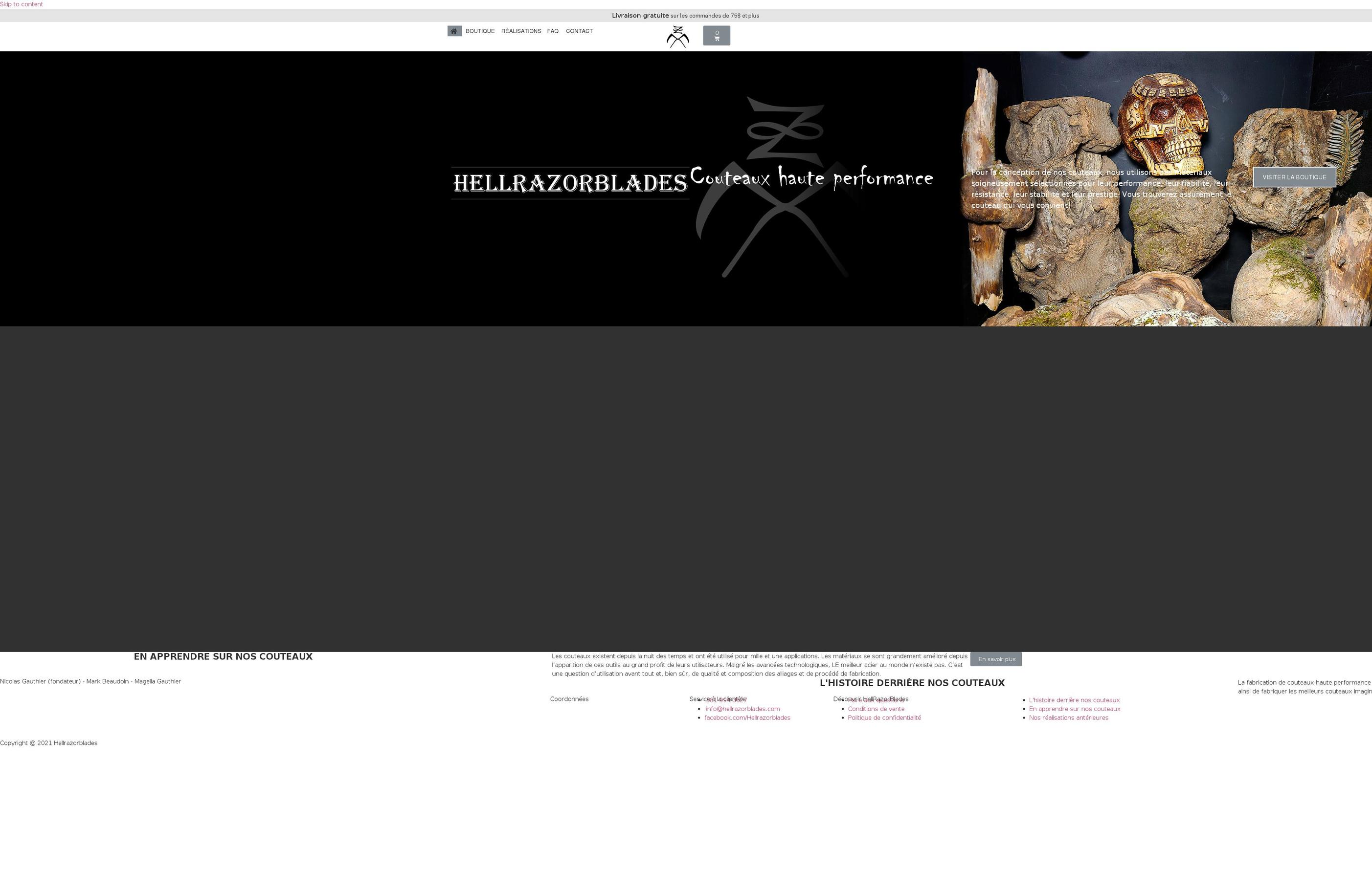 hellrazorblades.com — Shopify storefront screenshot