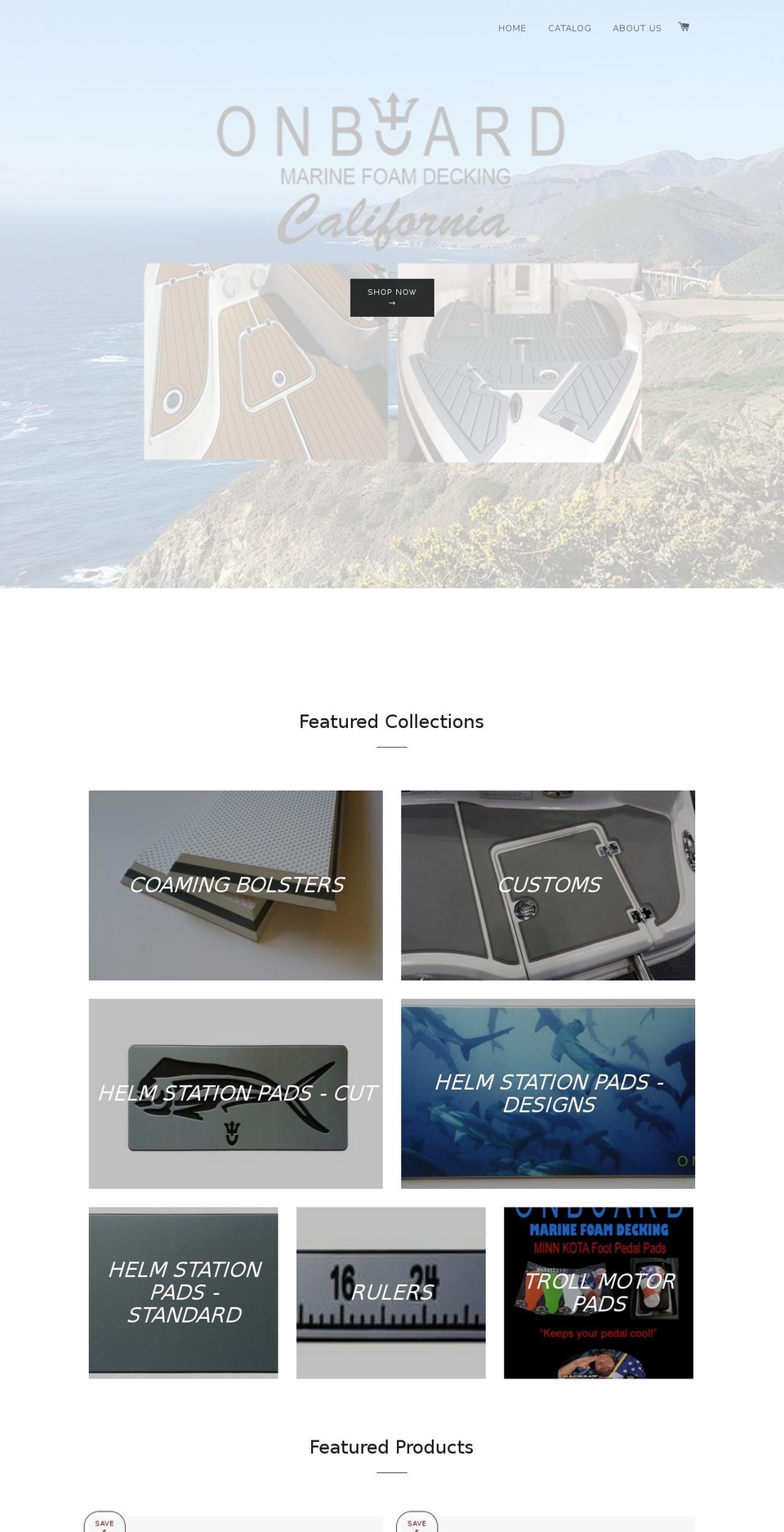 helmpads.com shopify website screenshot