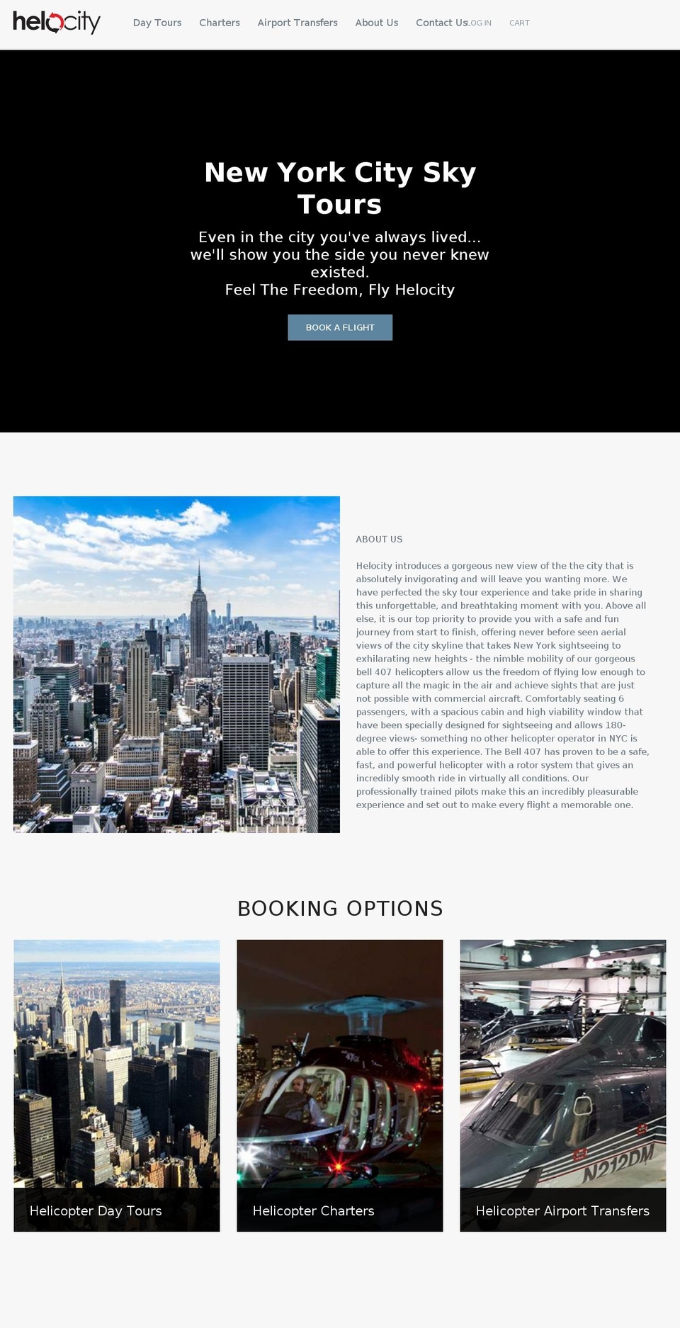 helocity.com — Shopify storefront screenshot