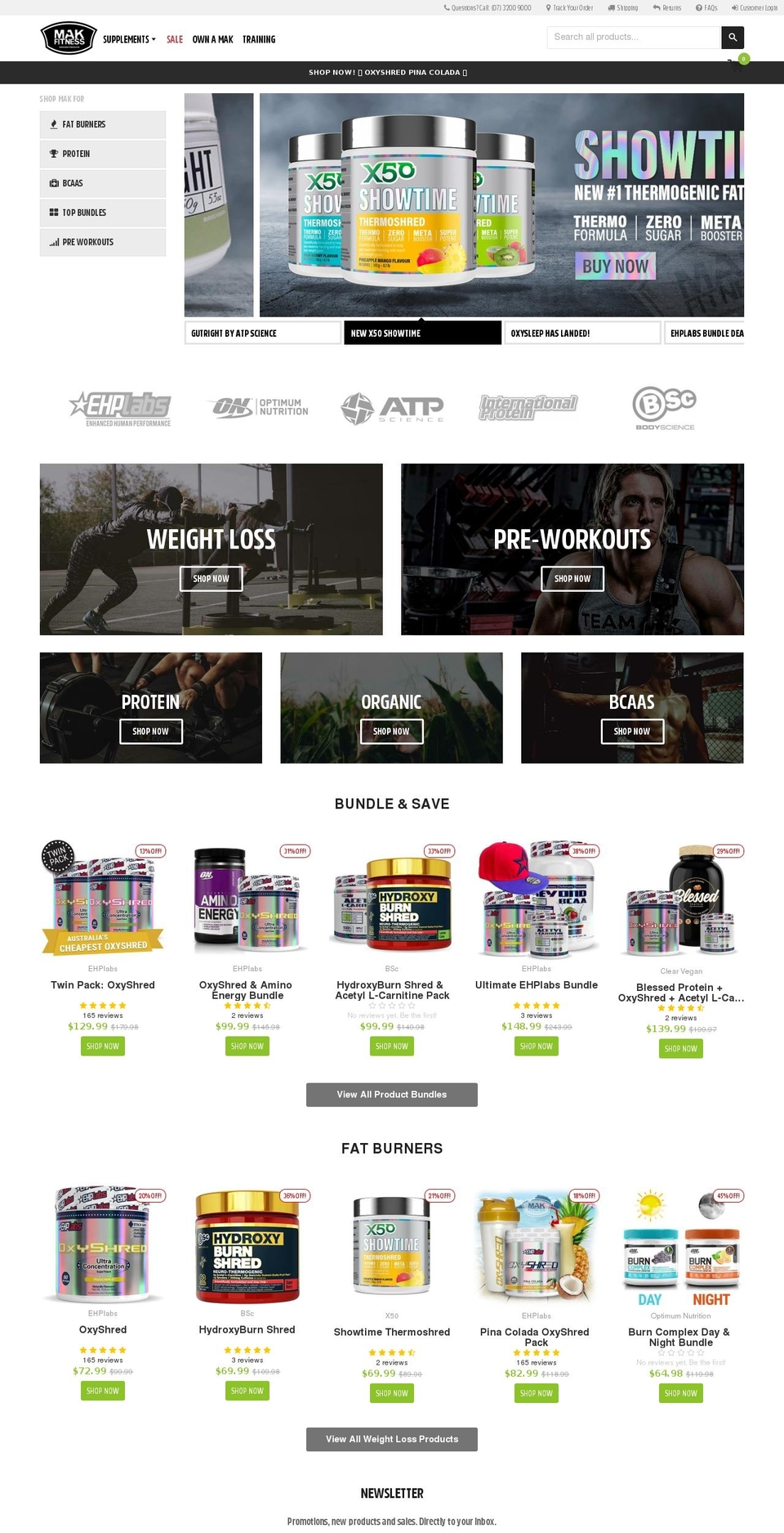 MAK Fitness Update: New Updates AUG Shopify theme site example helpforfitness.com.au