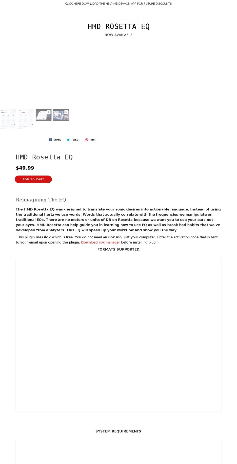 helpmedevvonterrell.com shopify website screenshot