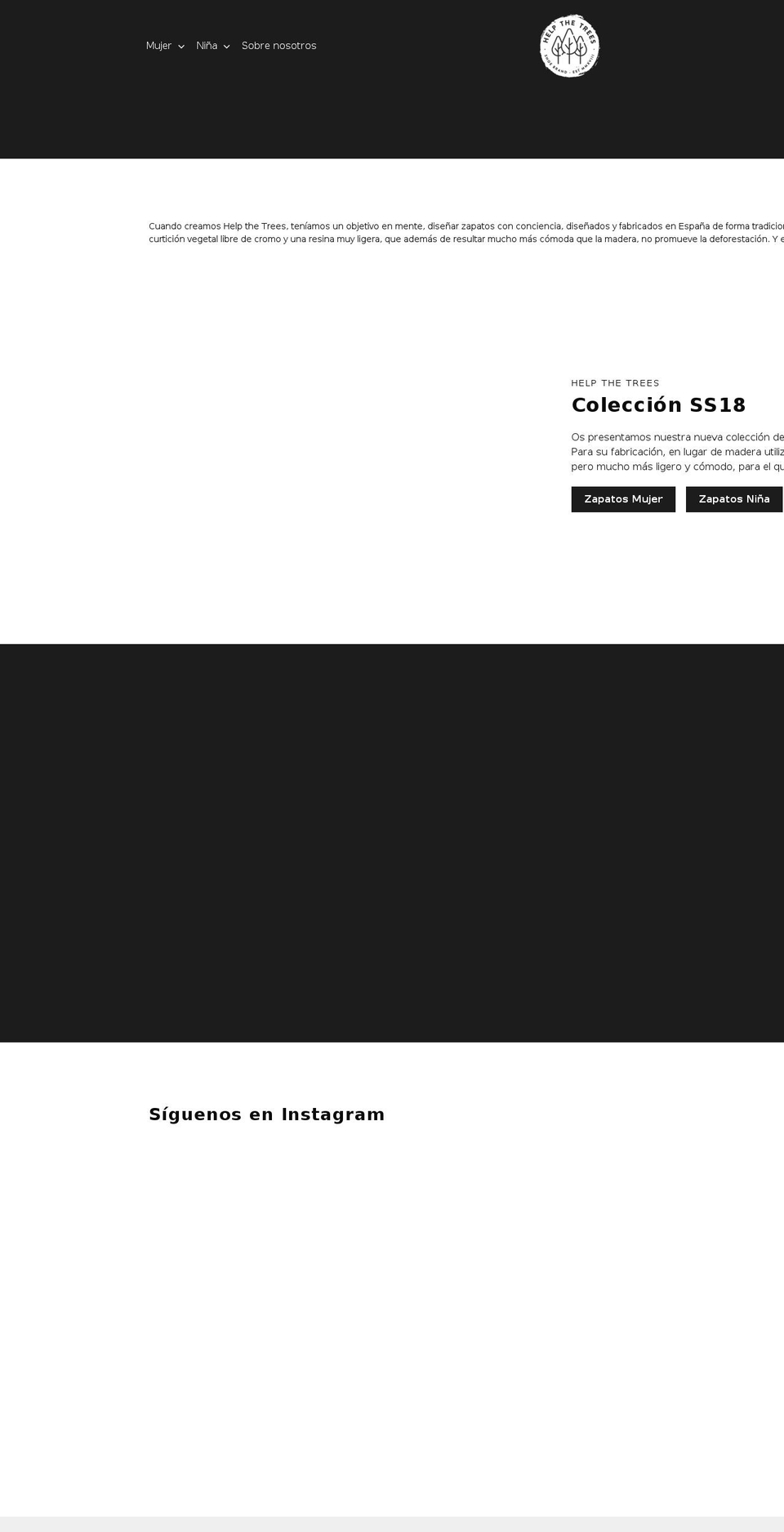 helpthetrees.com — Shopify storefront screenshot