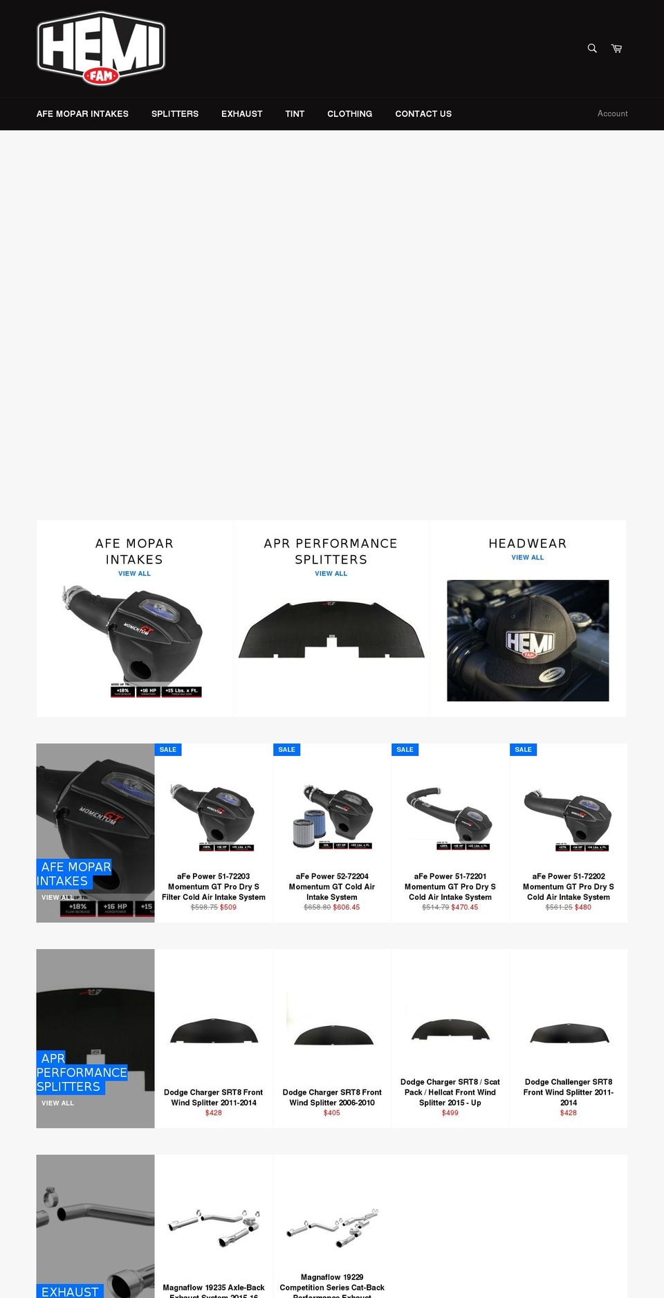hemifam.com shopify website screenshot