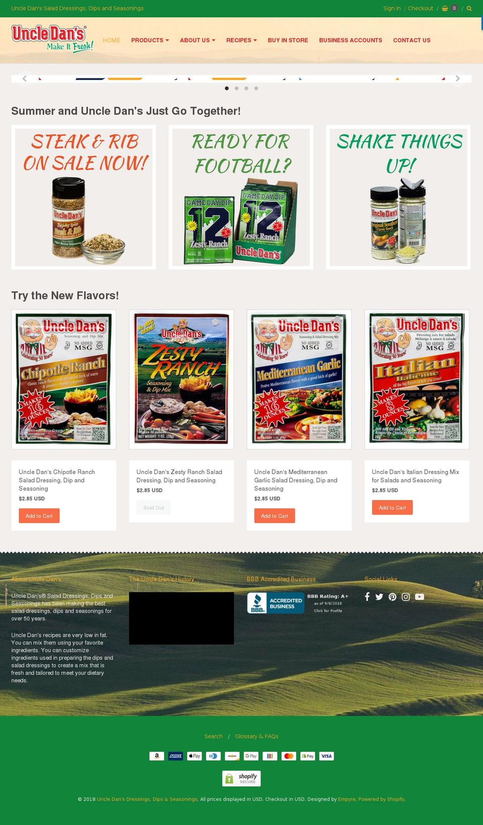hemp-certified.com — Shopify storefront screenshot