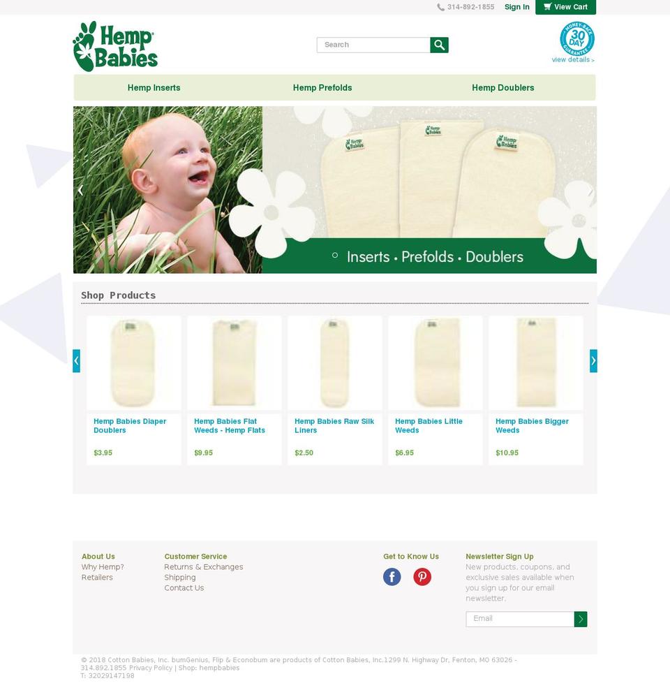 Production (Backup 1.1.5 with checkout changes) Shopify theme site example hempbabies.com