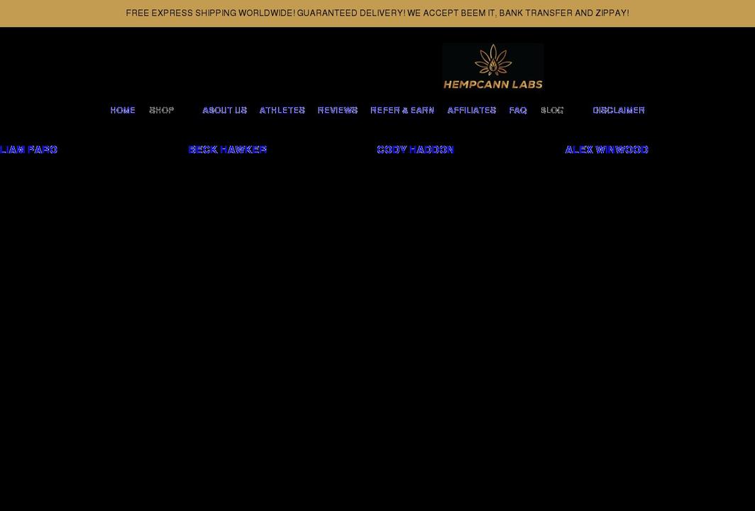 hempcannlabs.com shopify website screenshot
