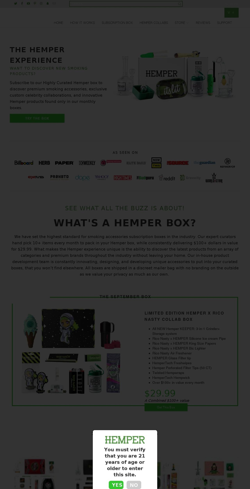 Copy of - MR Live Theme - Merge announceBar-Aug.13 Shopify theme site example hempertech.com