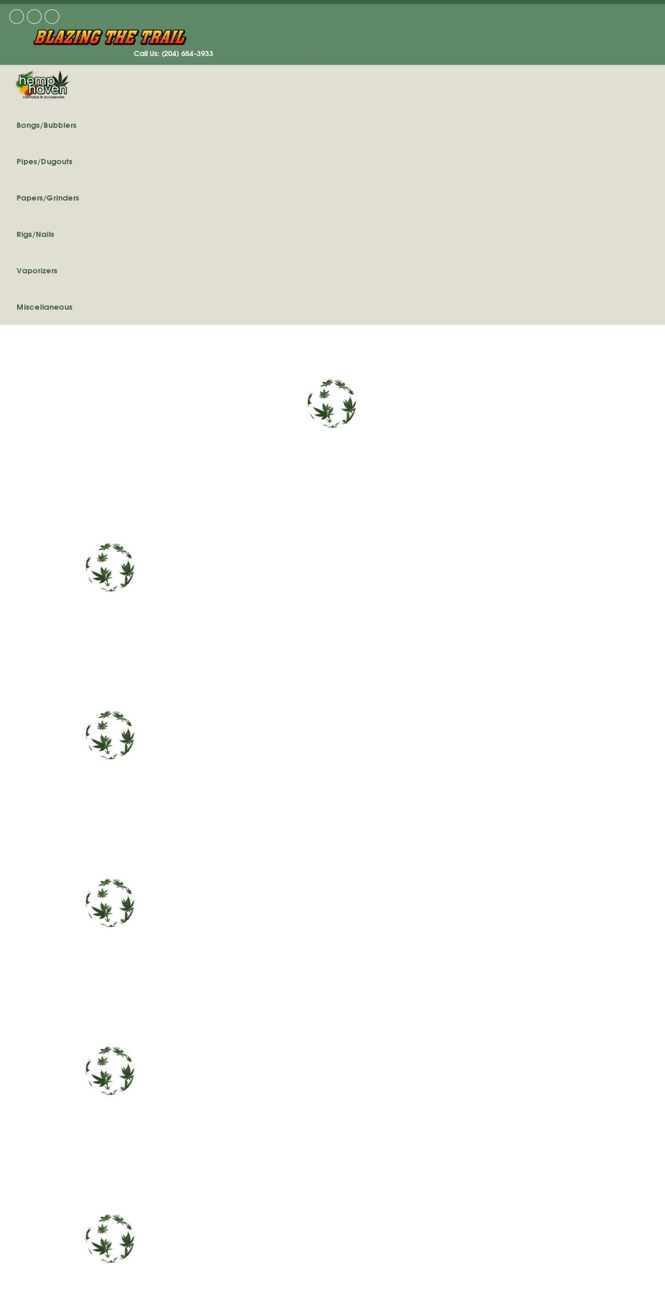 hemphaven.com shopify website screenshot