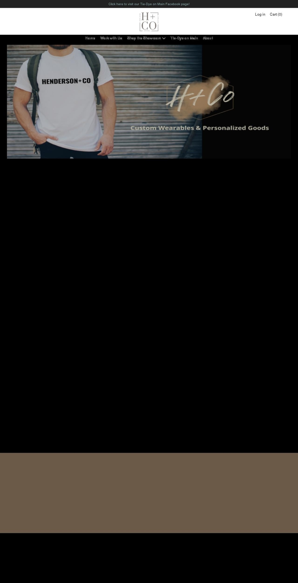 henderson-co.com shopify website screenshot