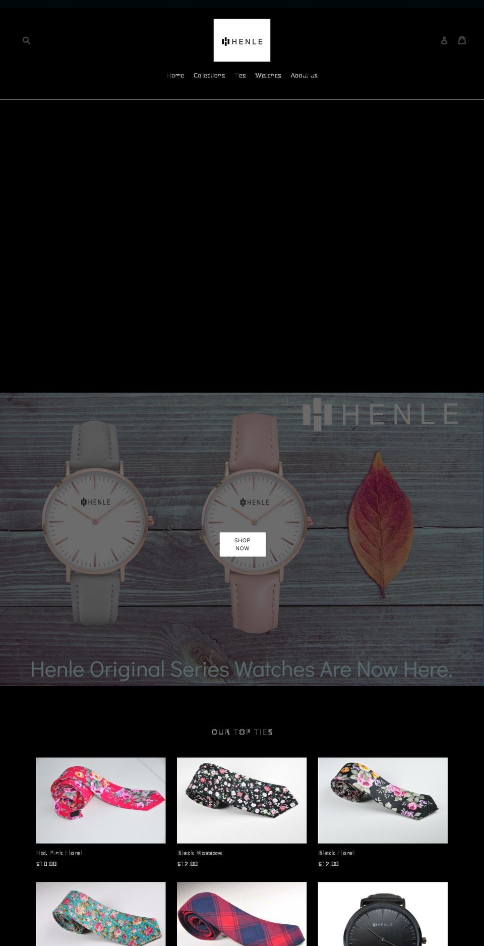 henleco.com — Shopify storefront screenshot