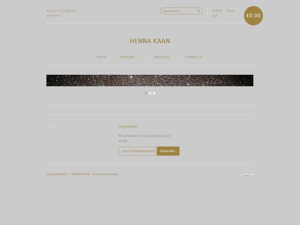 hennacosmetics.com shopify website screenshot