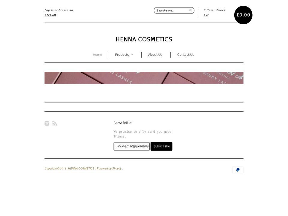 hennakaan.com shopify website screenshot