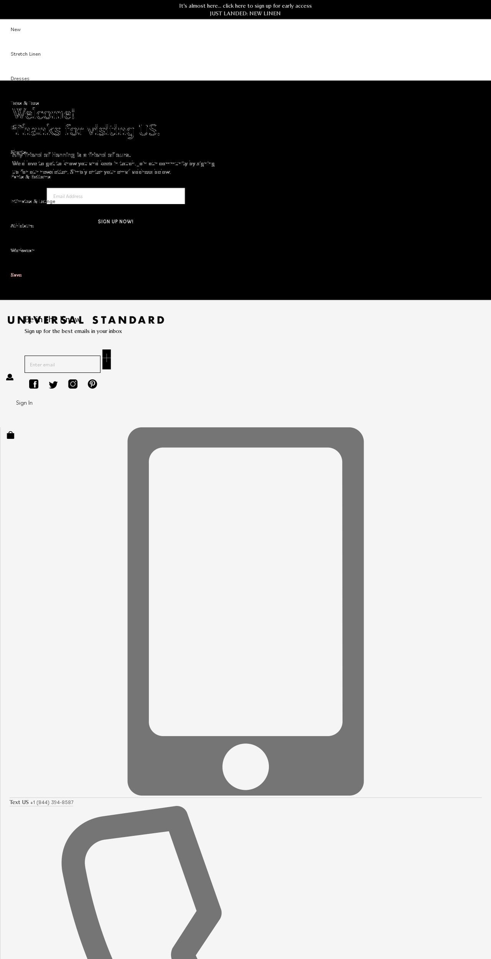 henningnyc.com shopify website screenshot