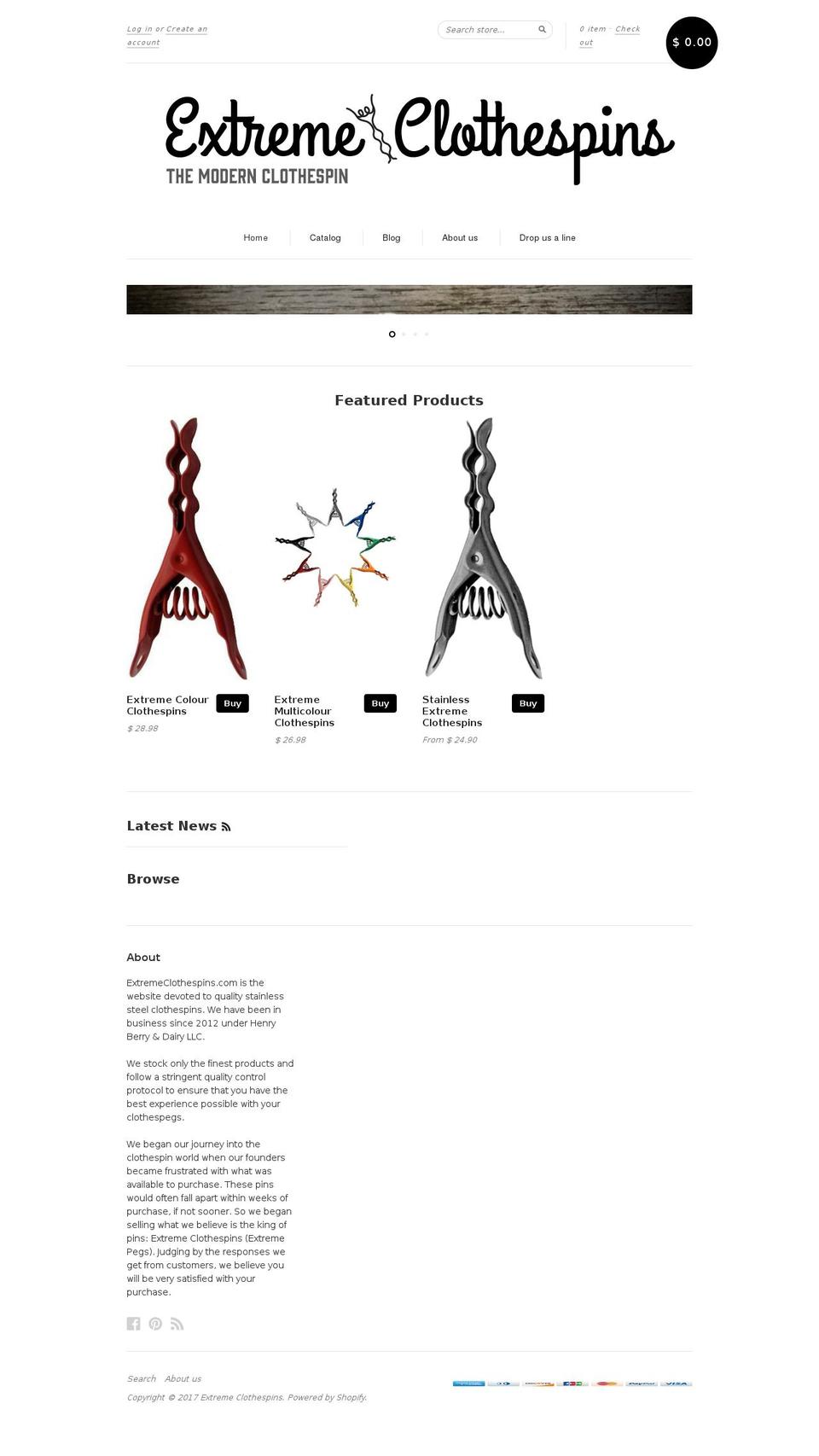 henryberryanddairy.com shopify website screenshot
