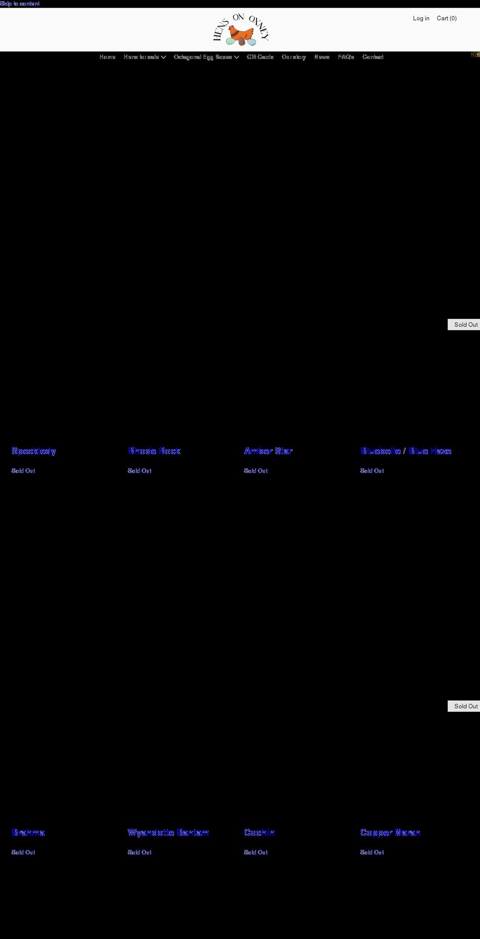 hensonoxney.co.uk shopify website screenshot