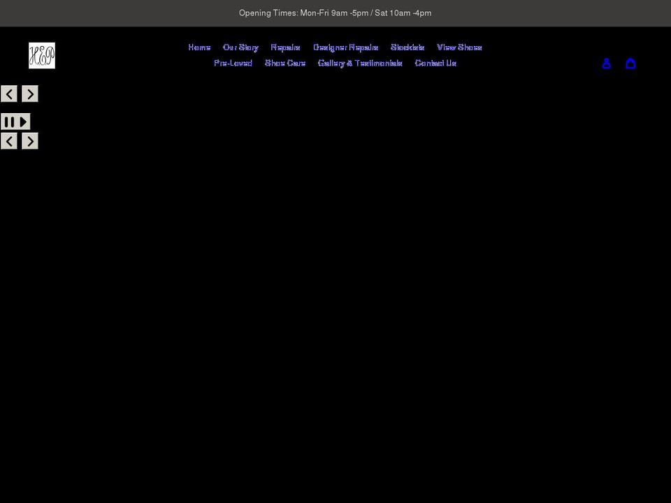 hepaynefootwear.co.uk shopify website screenshot