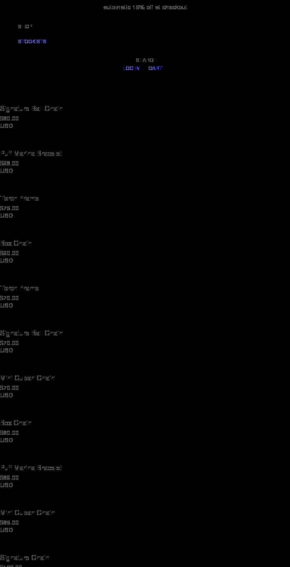 her-children.com shopify website screenshot