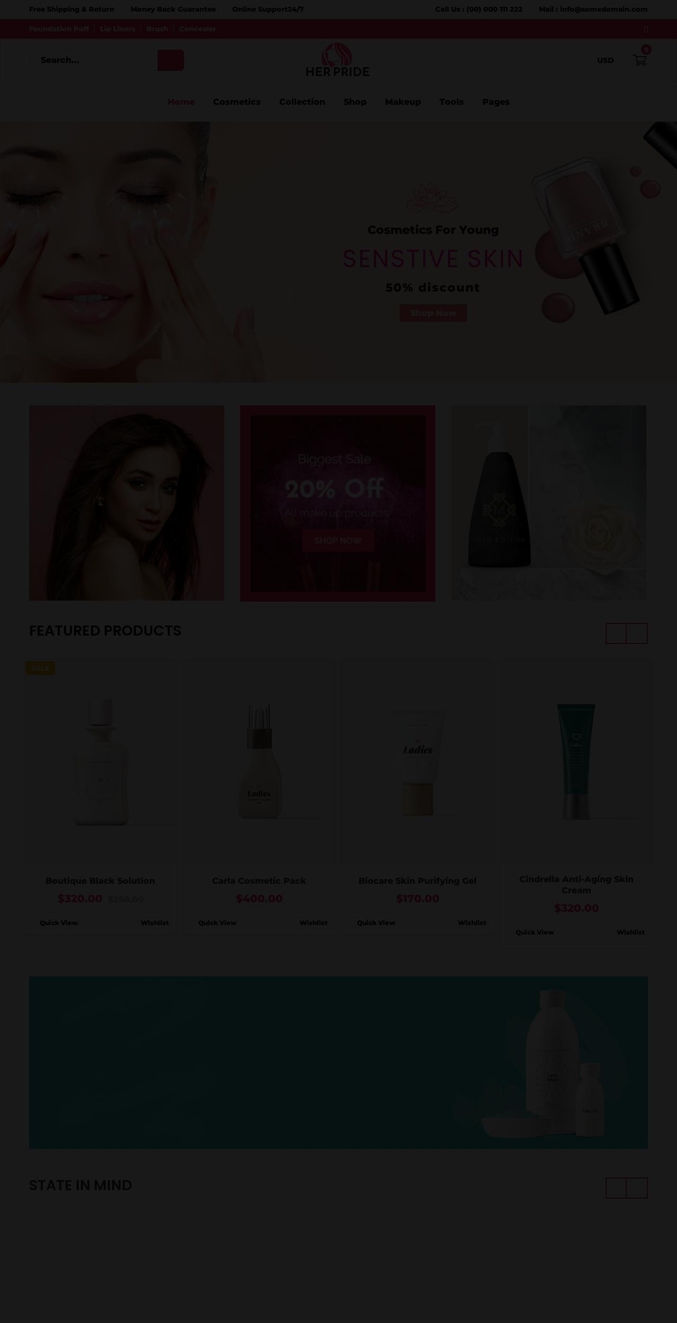 her-pride.myshopify.com shopify website screenshot
