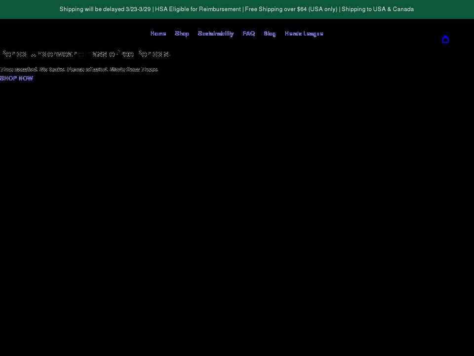 heralogie.com shopify website screenshot