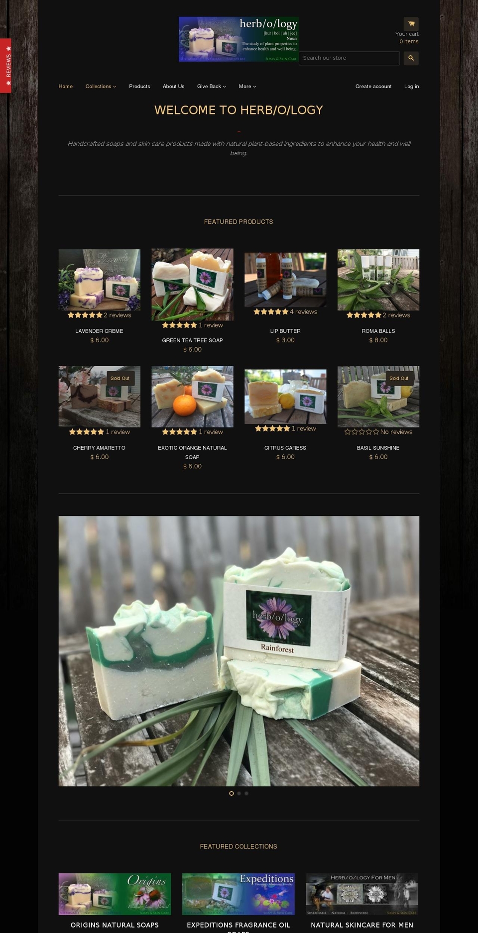 herb-poth-a-cary.com shopify website screenshot