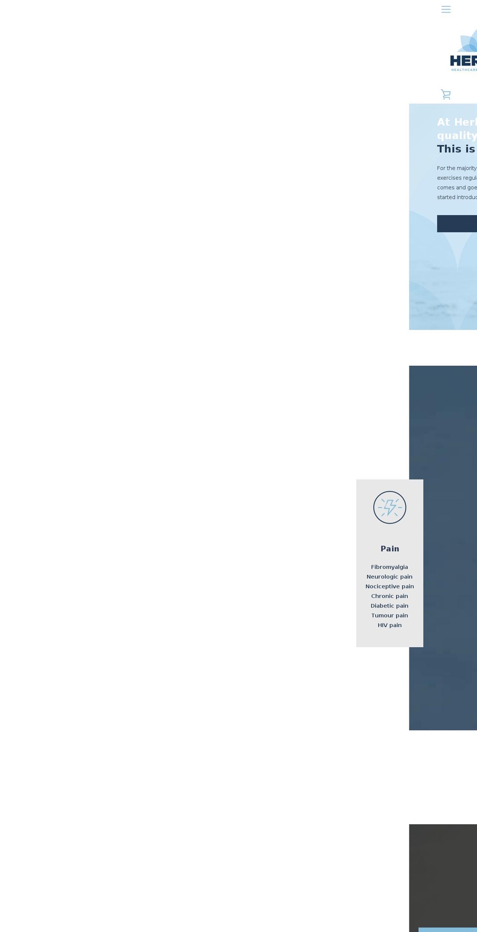 herbahealthcare.com — Shopify storefront screenshot