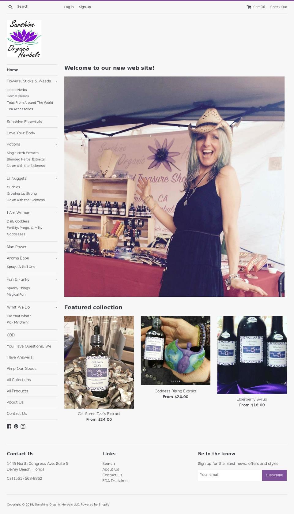 herbalgoddess.guru shopify website screenshot