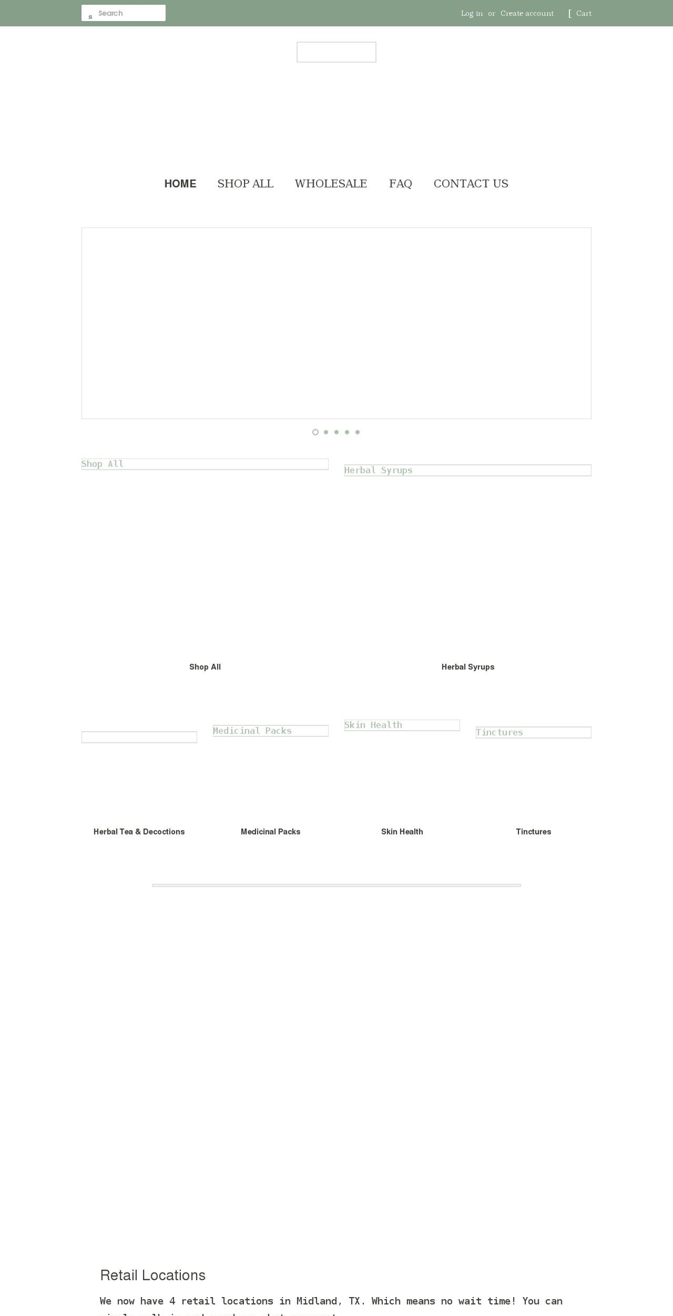 herbalish.net shopify website screenshot