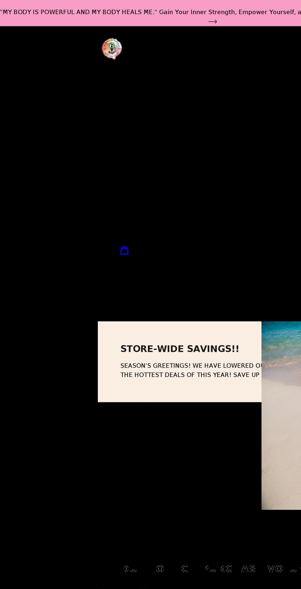 herban-oasis.com — Shopify storefront screenshot